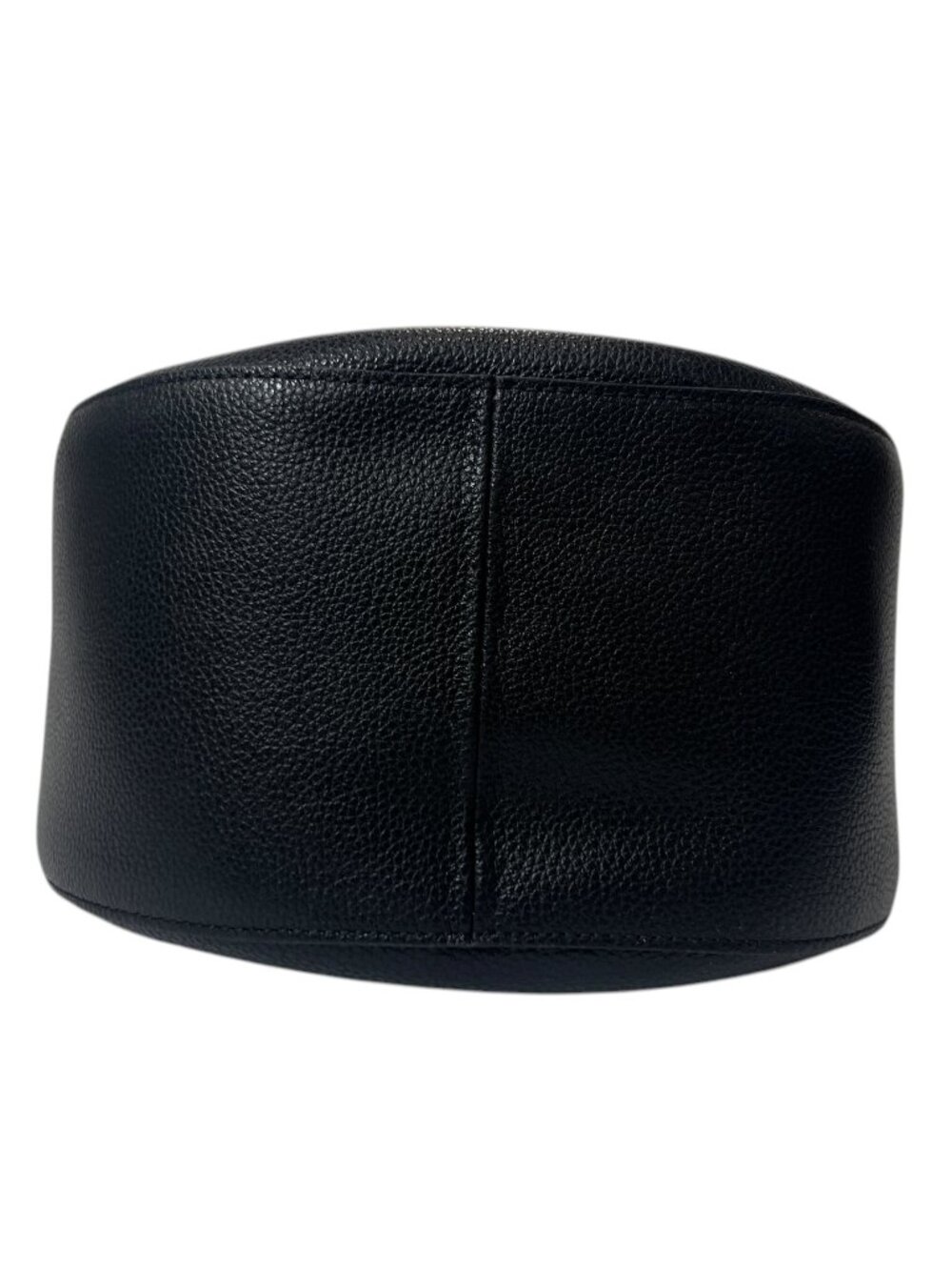 $780 Longchamp Black Leather S Le Foulonnes Double Top Handle Handbag - Picture 8 of 13